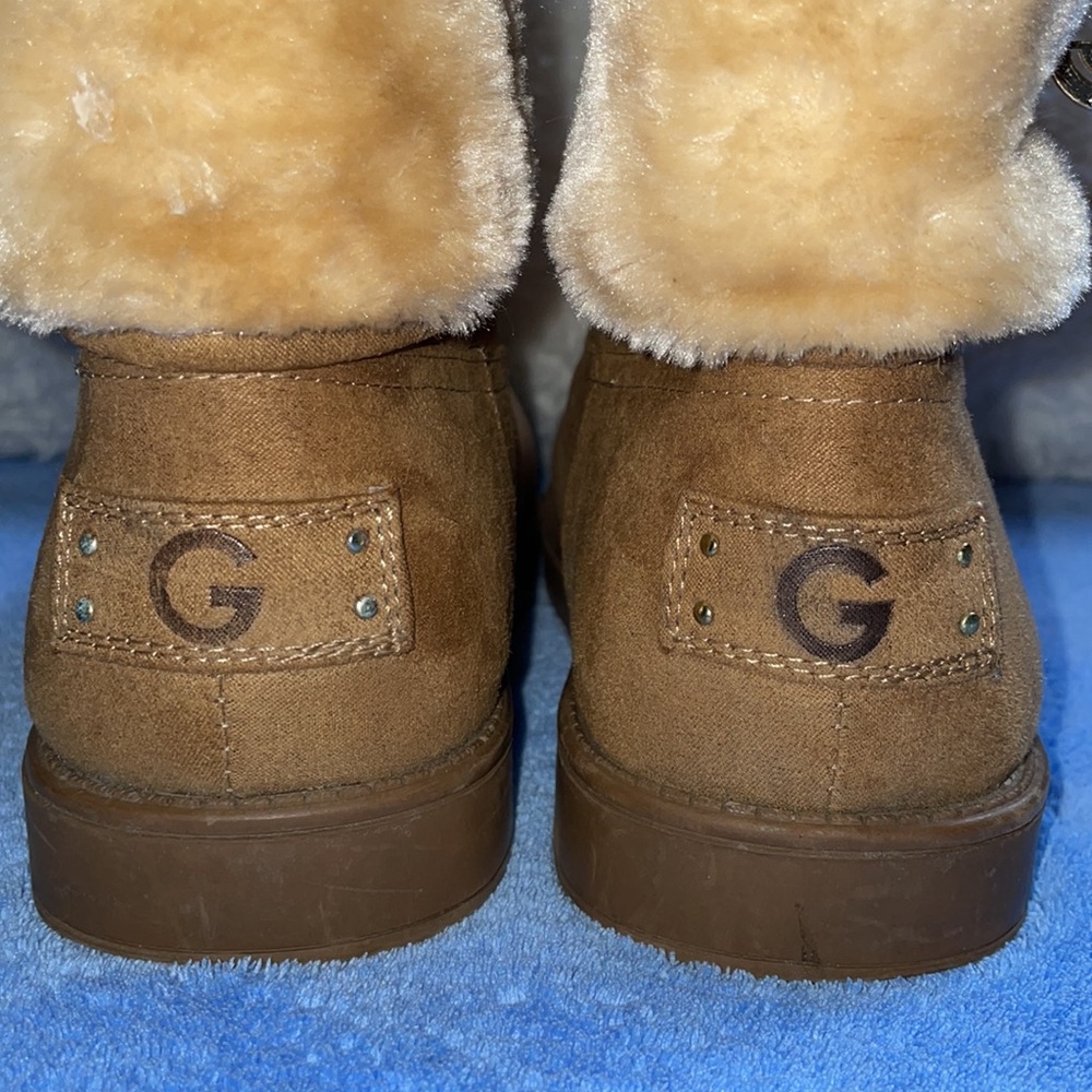 NWOT.  G by Guess Women’s Adlea Medium Brown Boots.  Size 7M - Picture 5 of 7